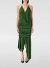 Acne Studios Women's Dikata Strap Dress In Grün