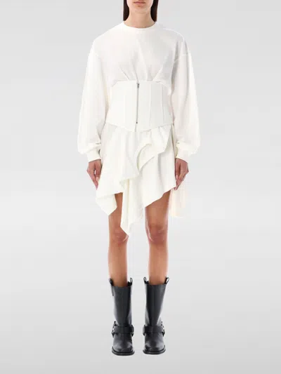 Acne Studios Dress  Woman Color White In 白色
