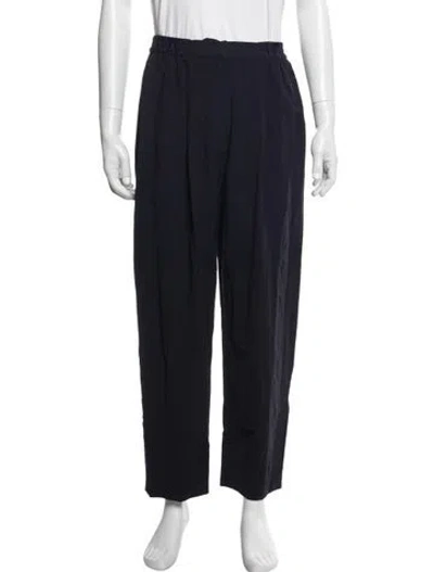 Pre-owned Acne Studios Dress Pants In Blue