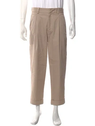 Pre-owned Acne Studios Dress Pants In Neutrals
