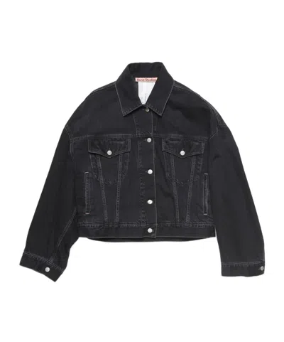 ACNE STUDIOS DROP-SHOULDER DENIM JACKET