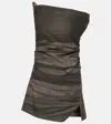 Acne Studios Dumella Dress In Schwarz