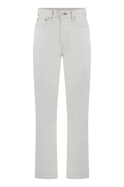 Acne Studios Ecru 5-pocket Jeans For Women