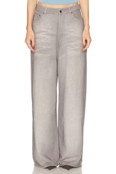Acne Studios Edemi Trouser In Grey Melange