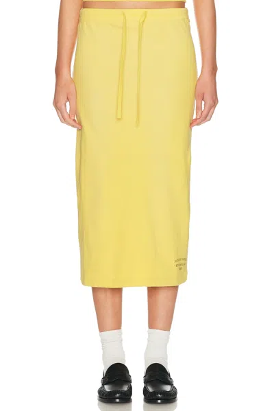 Acne Studios Edora Sunkissed Skirt In Yellow