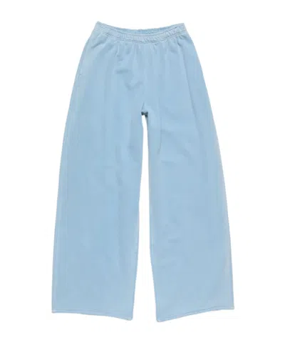 Acne Studios Elastic Waist Casual Pants In Blue