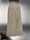 Acne Studios Logo-waistband Trousers In Nude