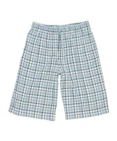 Acne Studios Elastic Waist Shorts In Blue