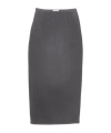 Acne Studios Elastic Waist Skirt In Black
