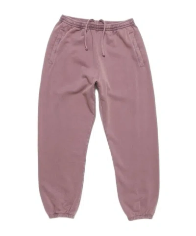 Acne Studios Elastic Waist Sweatpants In Nude