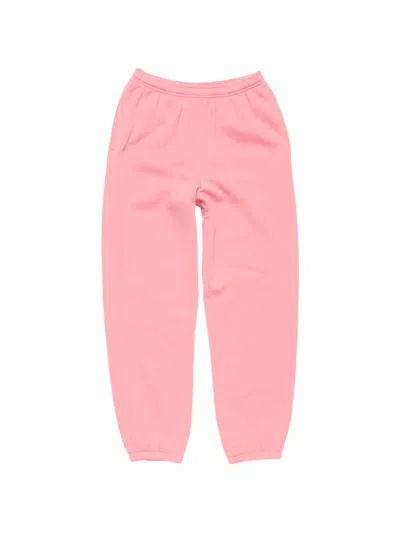 Acne Studios Elasticated-waistband Trousers In Pink