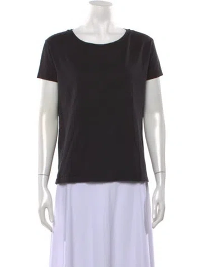 Pre-owned Acne Studios Eldora E Base Crew Neck T-shirt In Black