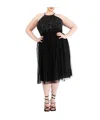 Acne Studios Elegant Sequined Mini Skirt In Black