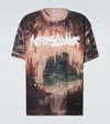 Acne Studios Graphic T-shirt In Brown