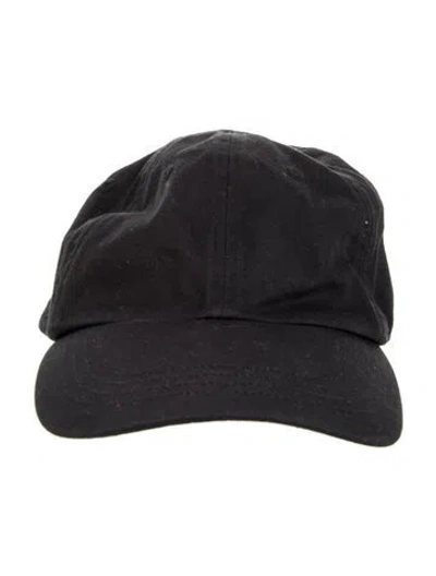 Pre-owned Acne Studios Embroidered Baseball Cap. In Black