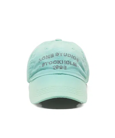Acne Studios Embroidered Baseball Cap In Pattern