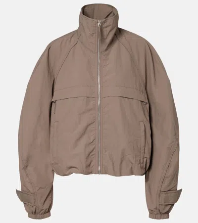 Acne Studios Embroidered Jacket In Green