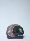 Acne Studios Embroidered Logo Cap In Red
