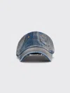 Acne Studios Embroidered Logo Cap In Blue