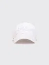 Acne Studios Embroidered Logo Cap In White