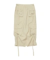 Acne Studios Cargo Skirt In Nude