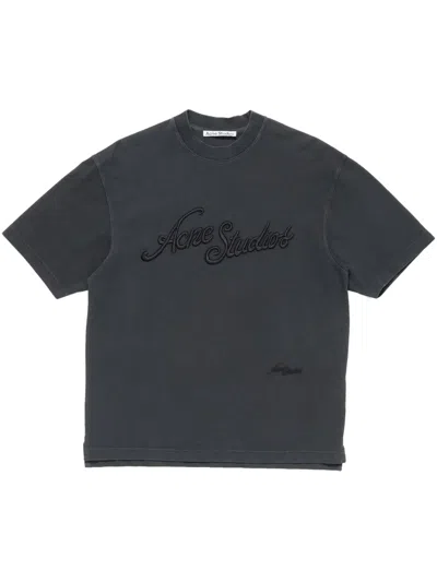 ACNE STUDIOS EMBROIDERED T-SHIRT