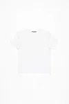 Acne Studios Men T-shirt In Cotone Con Logo In White