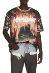 Acne Studios Graphic T-shirt In Brown