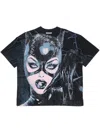 Acne Studios X Dc Catwoman T-shirt Black