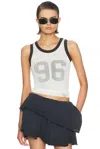 Acne Studios Ermes Tank Top In White