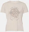 Acne Studios Etza Printed Cotton Jersey T-shirt In Grey
