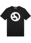 Acne Studios Everest Logogram T-shirt In Black