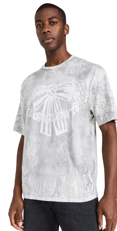 Acne Studios Exford Logo Tee Faded Black