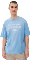 Acne Studios Exford U 1996 Tee Cornflower Blue In Blue