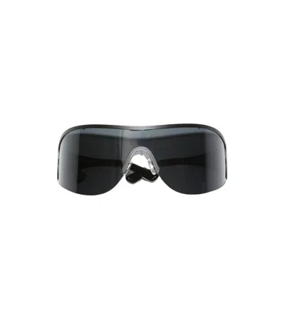 Acne Studios Eyewear Metal Frame Sunglasses In Black