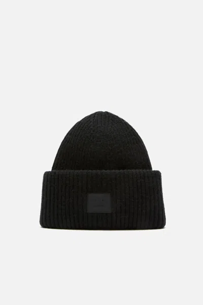 Acne Studios Fa Ux Hats000254 Accessories In Black
