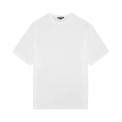 Pre-owned Acne Studios Face Logo Patch T-shirt 'optic White' | Men's Size S
