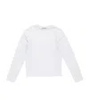 Acne Studios Face Logo T-shirt In White