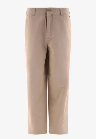 ACNE STUDIOS FACE PATCH LOGO PANTS