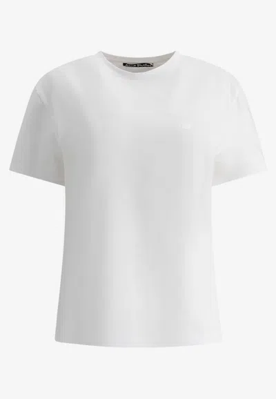 Acne Studios Face Patch Logo T-shirt