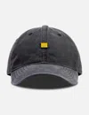Acne Studios Face Stud Cap In Gray