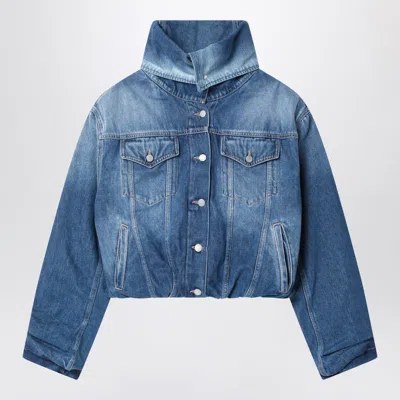 ACNE STUDIOS ACNE STUDIOS FADED CRUMPLED DENIM JACKET