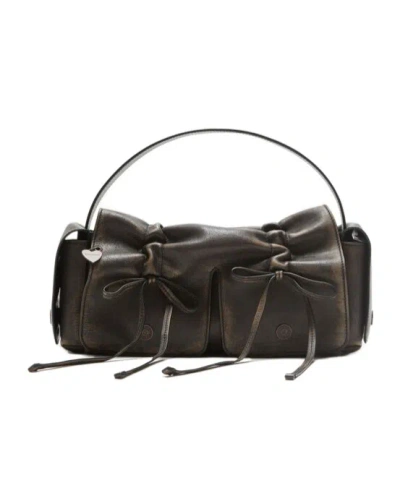 Acne Studios Faded-effect Tote Bag In Black