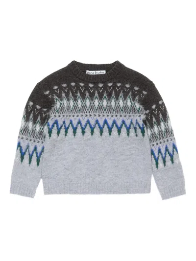ACNE STUDIOS FAIRISLEPATTERN WOOL SWEATER
