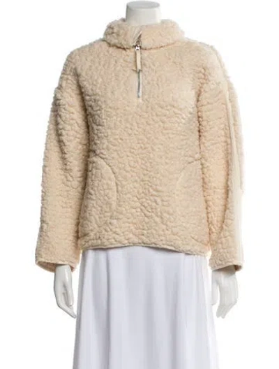 Pre-owned Acne Studios Faux Fur Faux Fur Jacket In Brown