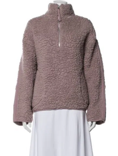 Pre-owned Acne Studios Faux Fur Jacket In Pink