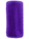 Acne Studios Faux Fur Scarf In Purple