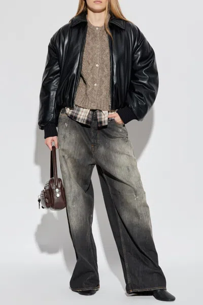 ACNE STUDIOS ACNE STUDIOS FAUX LEATHER JACKET