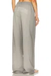 Acne Studios Felin College Sweat Pant In Gray