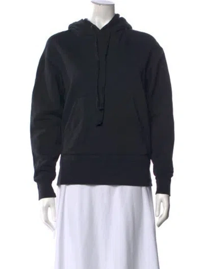 Pre-owned Acne Studios Ferris Face Crew Neck Hoodie In Black